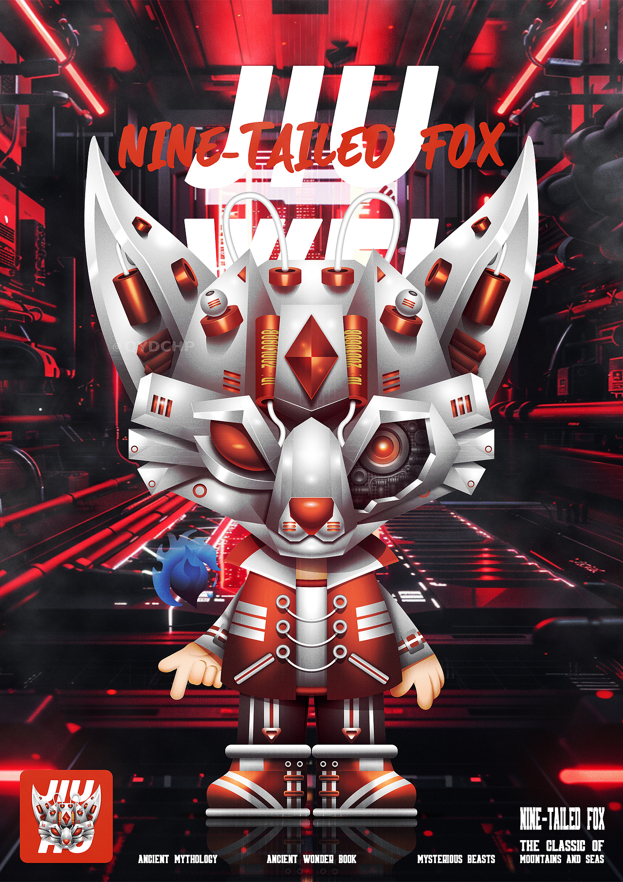 机械山海经（图ZMzkyODg2Nzg0） - IP形象 - 站酷设计师麒玥的插画铺原创素材 - 站酷ZCOOL