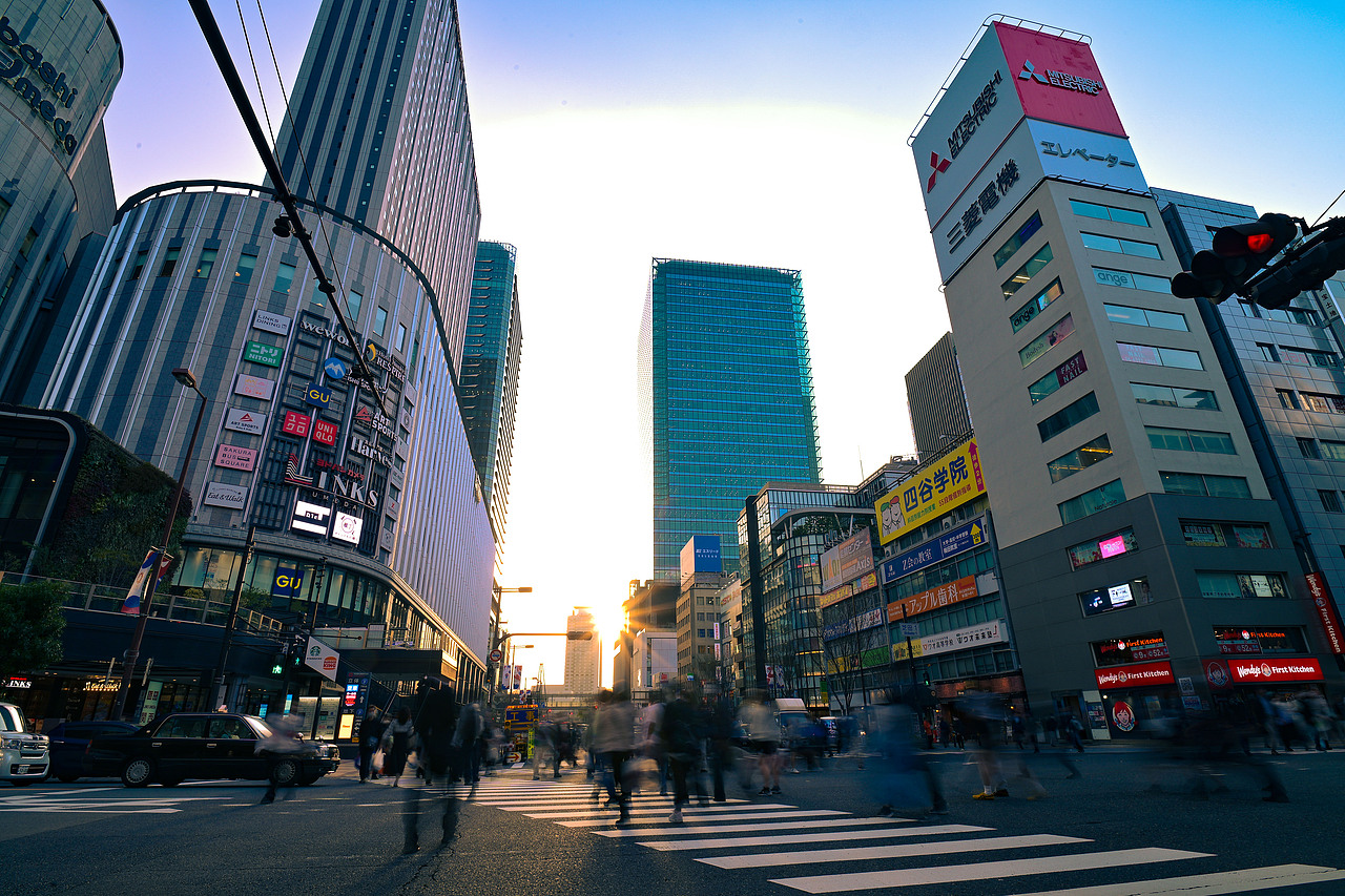 梅田,大阪市中心北部的知名商业区