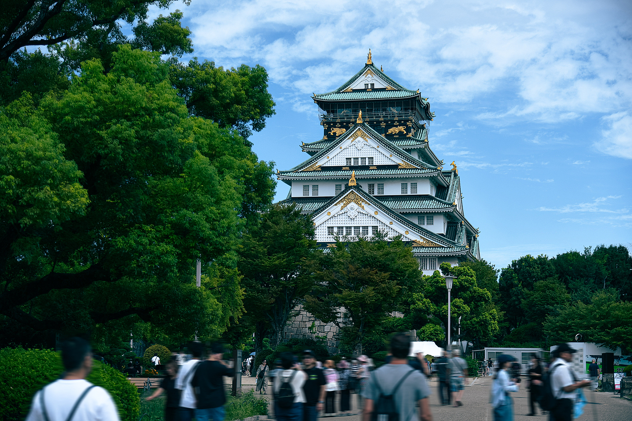 2023夏季的大阪城