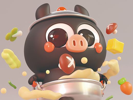 “鲜一膳”IP设计