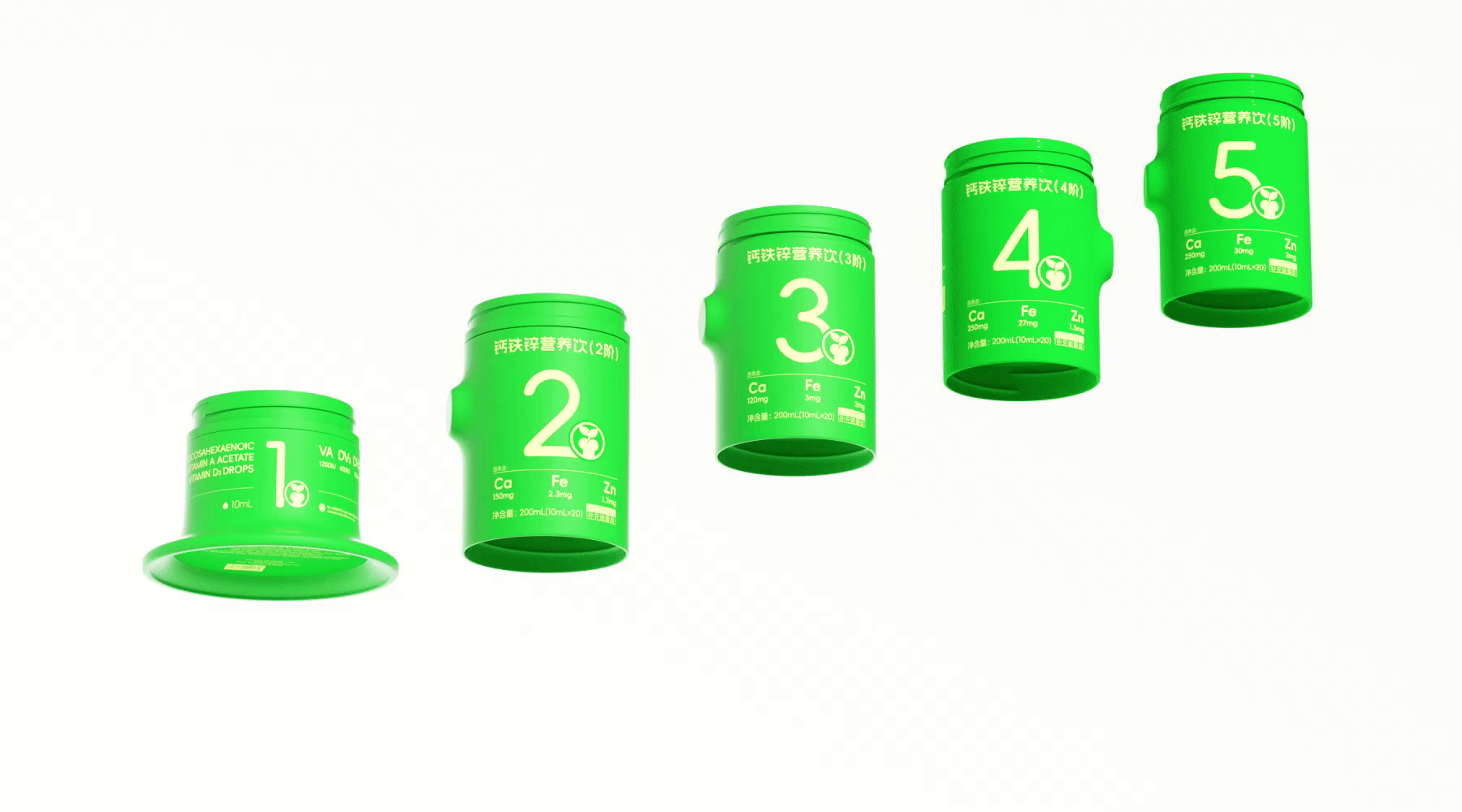 英珞维 x 造物起异丨儿童营养森林罐产品设计-包装全案