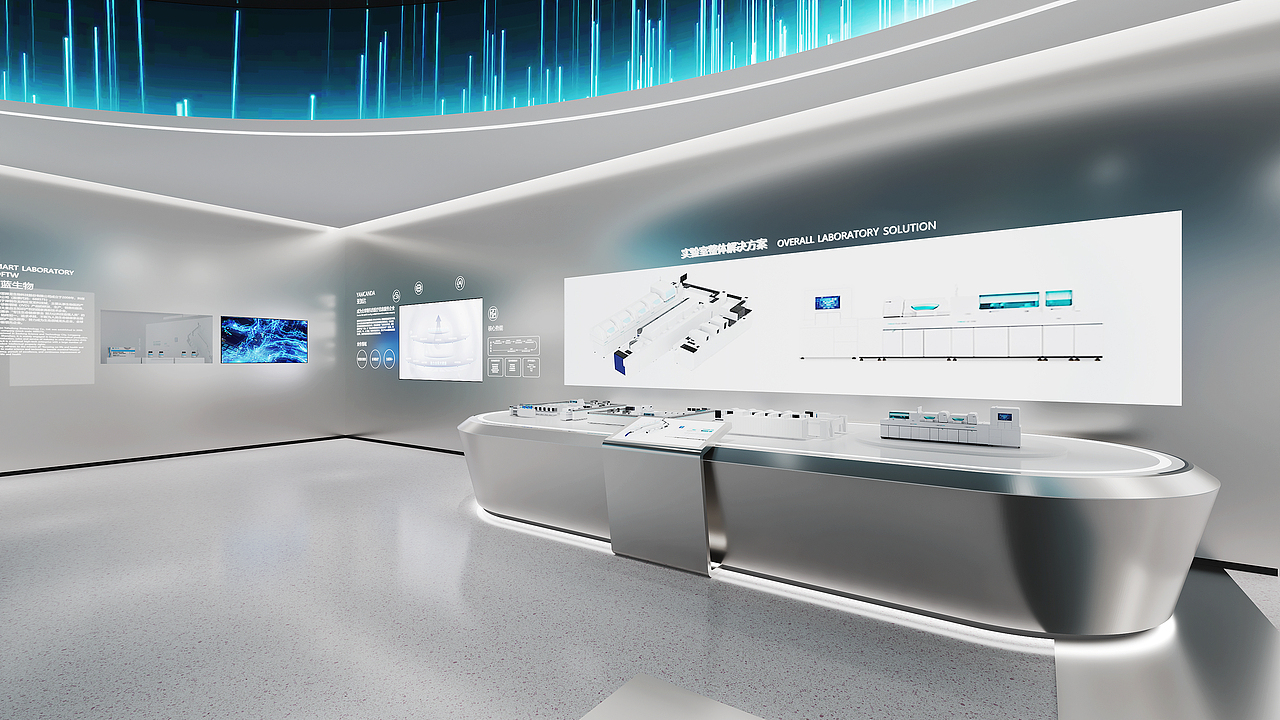 亚辉龙启德大厦展厅设计方案