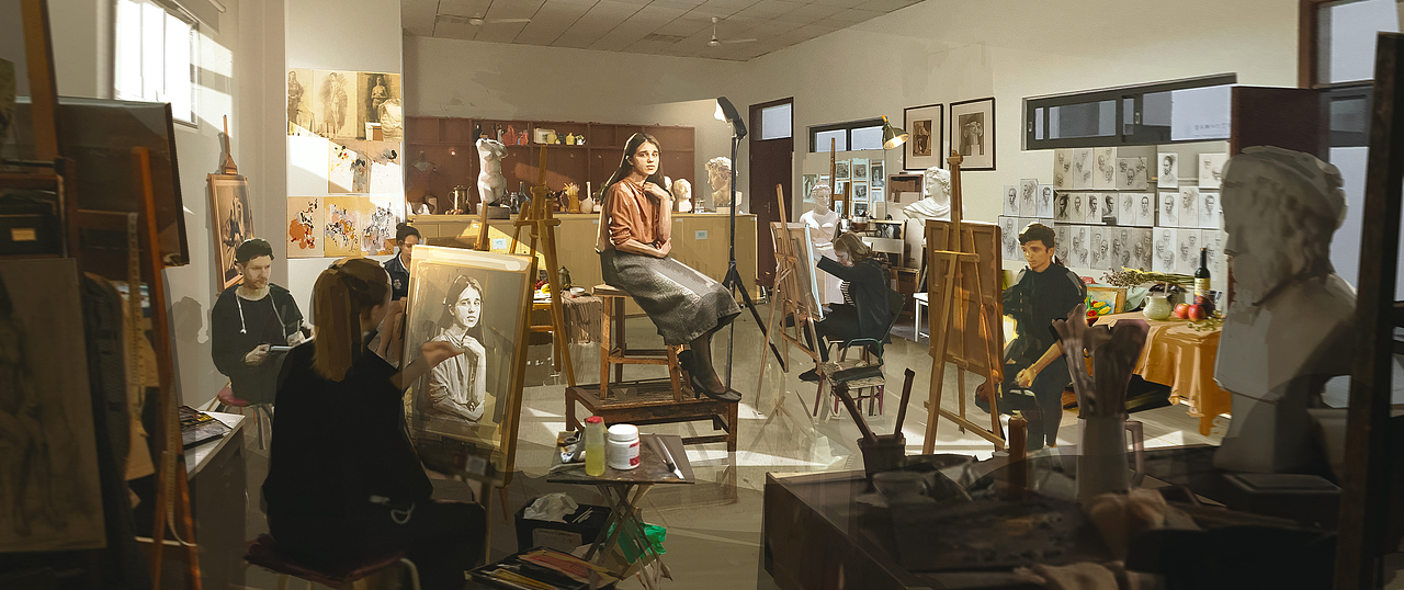 电影《人生会议》场景气氛图