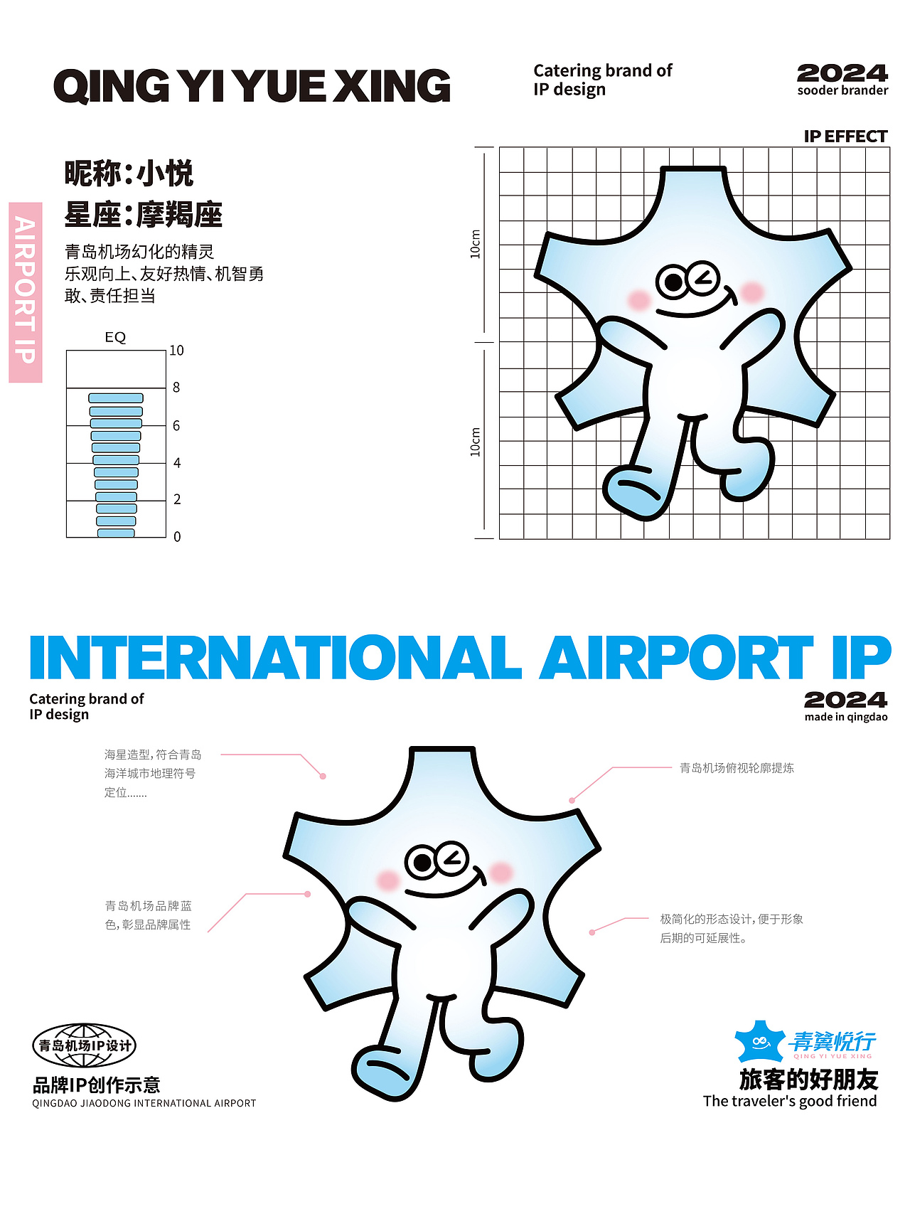 三欧创意 X 青岛国际机场IP设计