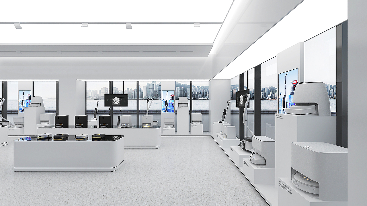 银星智能服务机器人展厅空间设计方案（图ZMzkyOTAzOTg4） - 展陈设计 - 站酷设计师光曜新境文化科技原创素材 - 站酷ZCOOL