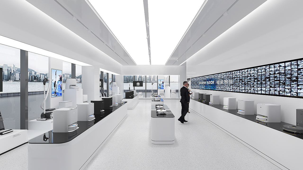 银星智能服务机器人展厅空间设计方案（图ZMzkyOTA0MDAw） - 展陈设计 - 站酷设计师光曜新境文化科技原创素材 - 站酷ZCOOL