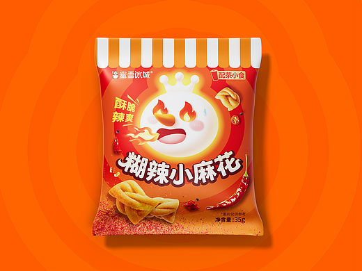 蜜雪冰城-零食周边包装体系设计