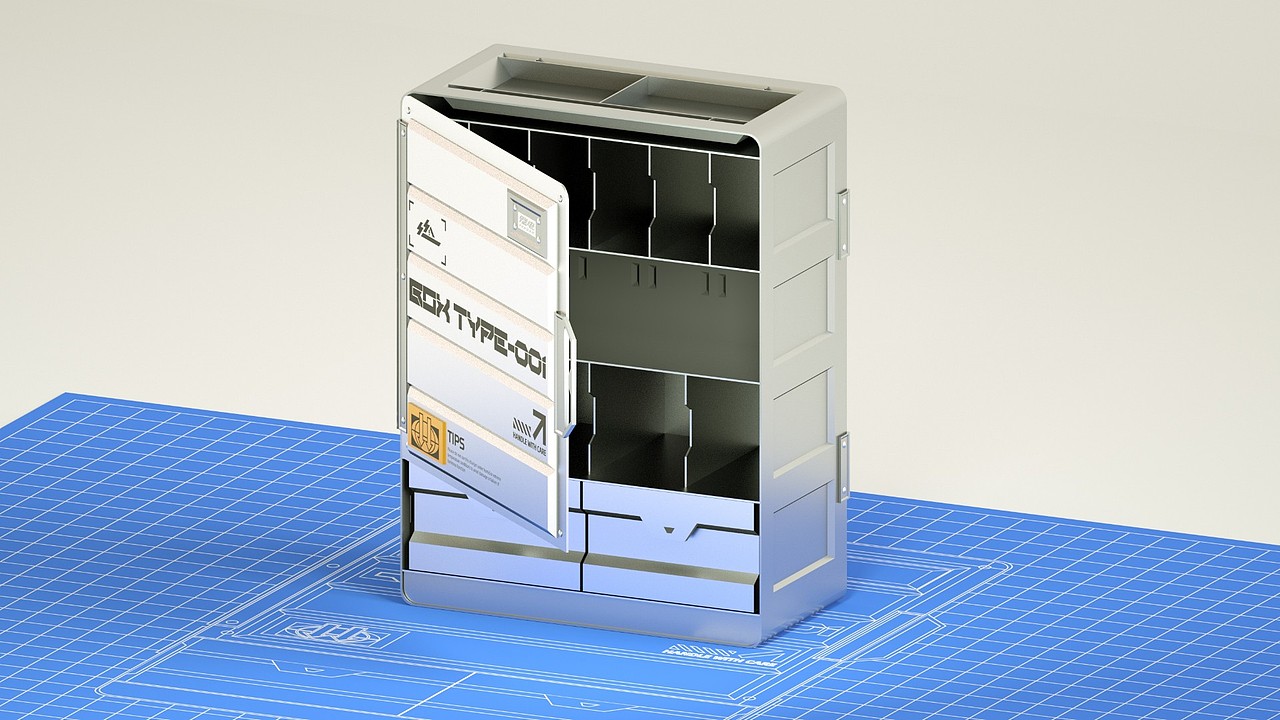 风格化收纳箱概念设计