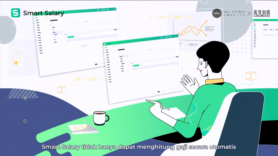 【Smart Salary】人力薪酬管理APP广告片MG动画广告（图ZMzkyOTExNzI0） - Motion Graphic - 站酷设计师无量视觉原创素材 - 站酷ZCOOL