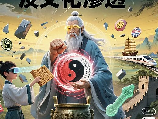 道法自然下，反文化渗透！