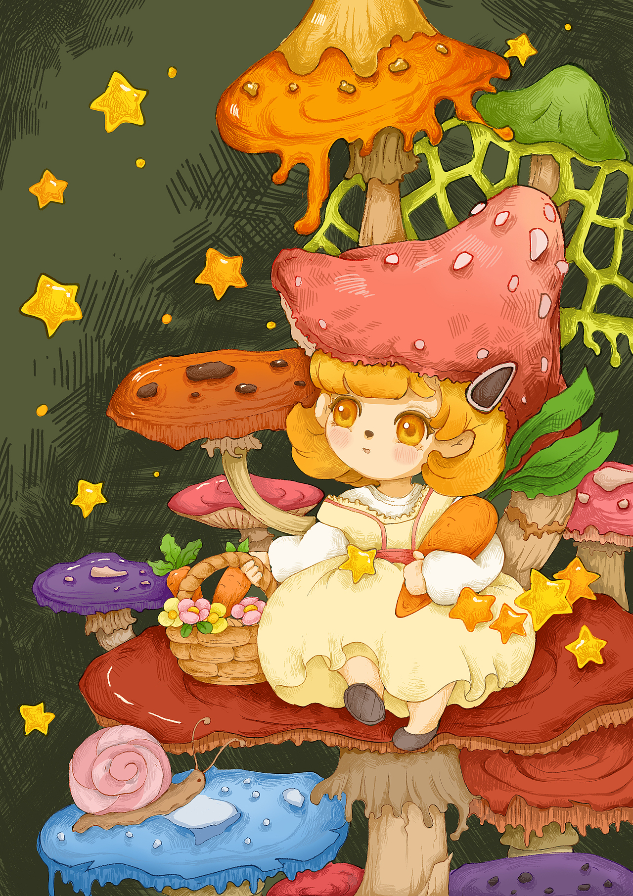 蘑菇蘑菇～（图ZMzkyOTE1Nzky） - 海报 - 站酷设计师一条大路走半边原创素材 - 站酷ZCOOL