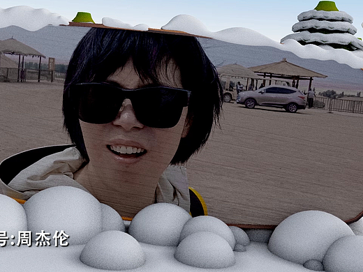 玉门关，生活倒影