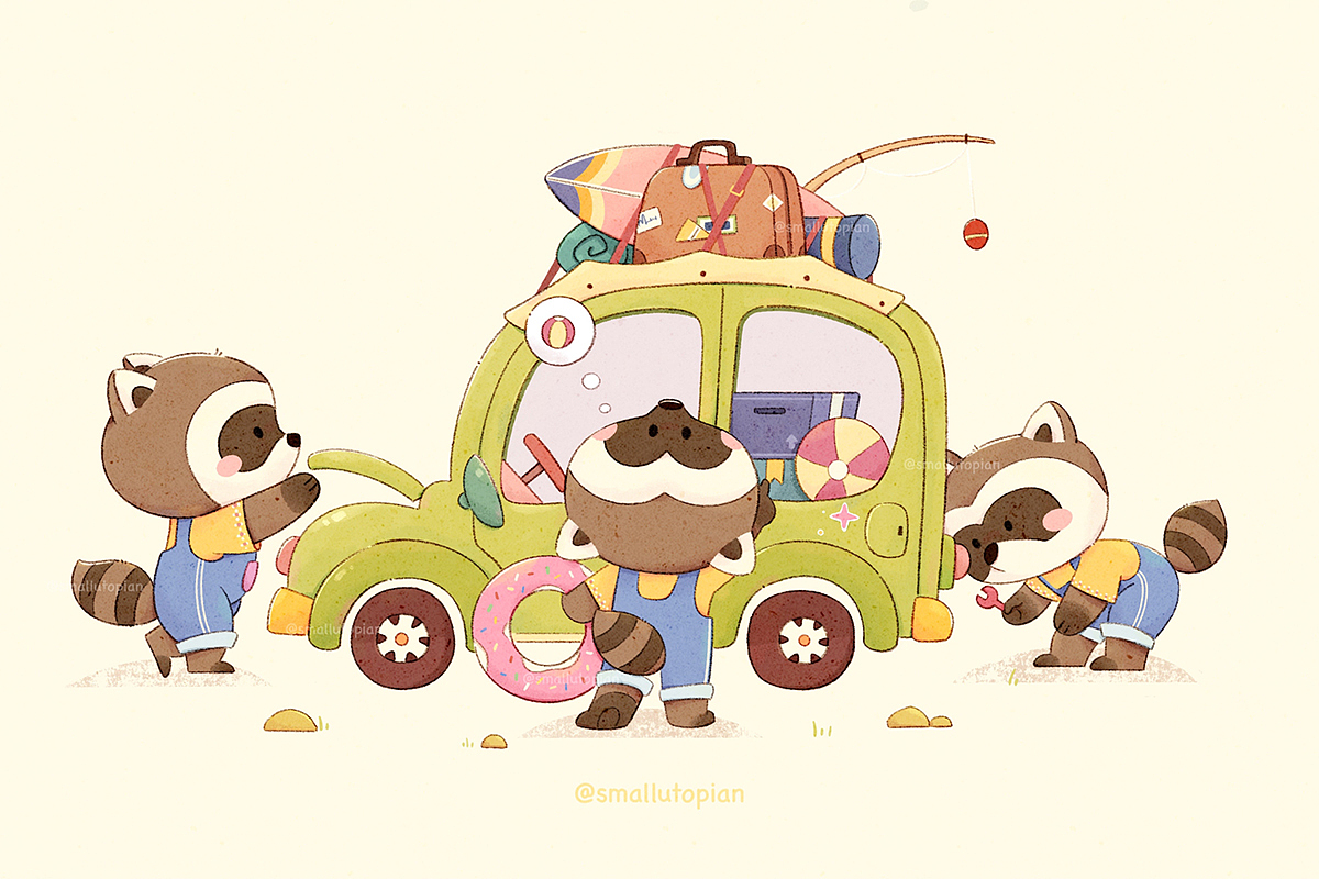 出发前要仔细检查