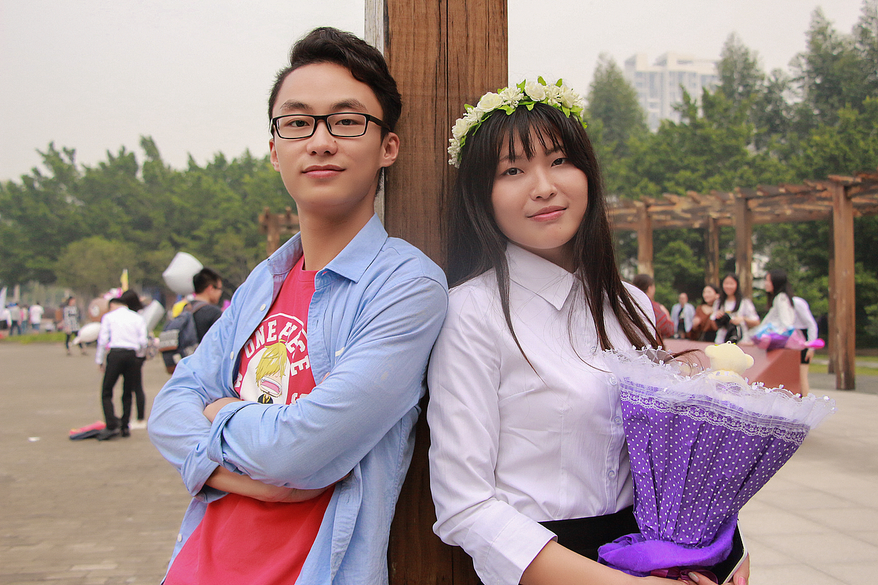 我帮师兄姐拍摄的一些有趣的毕业照瞬间