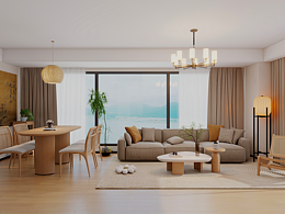 正弘毓秀·129㎡ | 東方雅韻，木色生香，極簡(jiǎn)大境