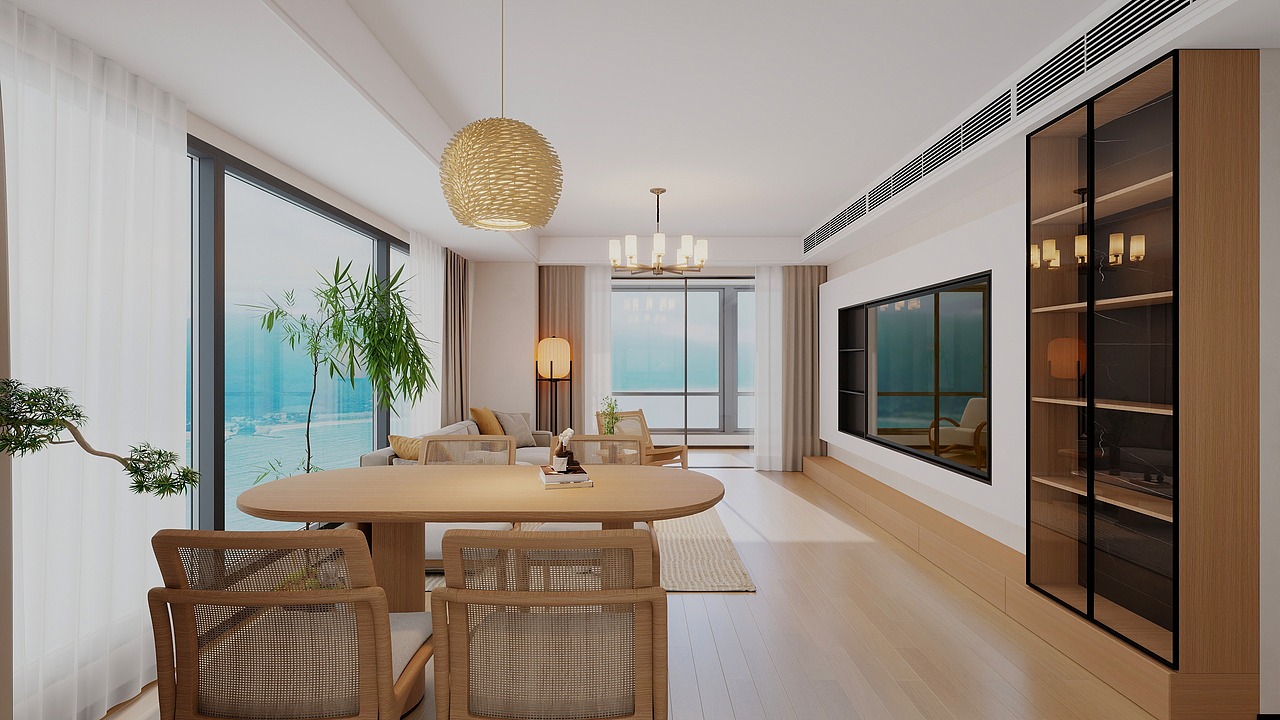 正弘毓秀·129㎡ | 东方雅韵，木色生香，极简大境（图ZMzkyOTMzMzgw） - 家装设计 - 站酷设计师设计师丁工原创素材 - 站酷ZCOOL