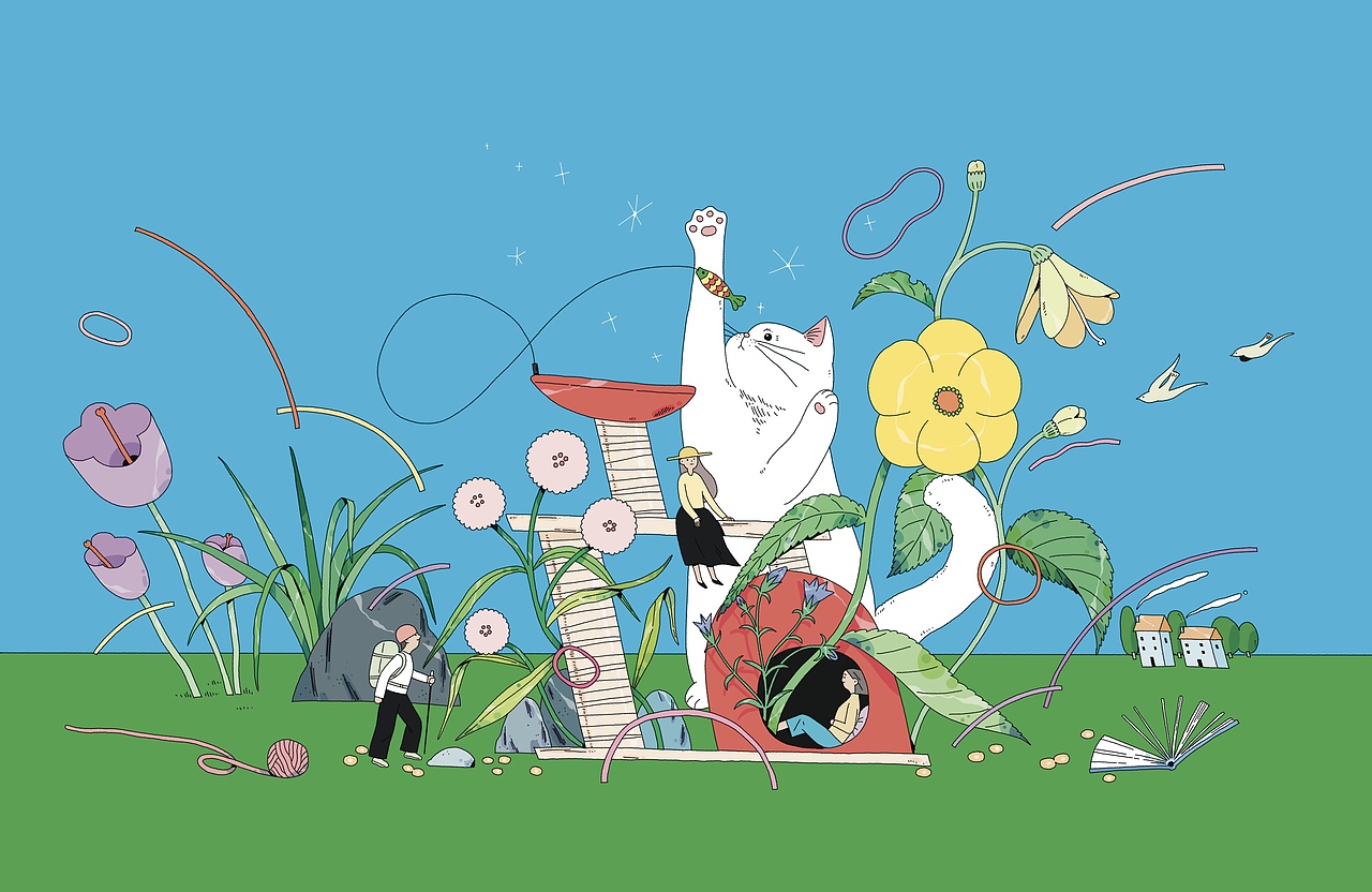 6月个人创作（图ZMzkyOTM1MTQw） - 创作习作 - 站酷设计师阿悠吃了没原创素材 - 站酷ZCOOL