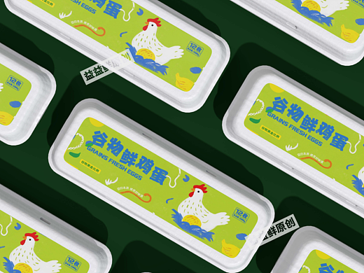 《谷物鲜鸡蛋》