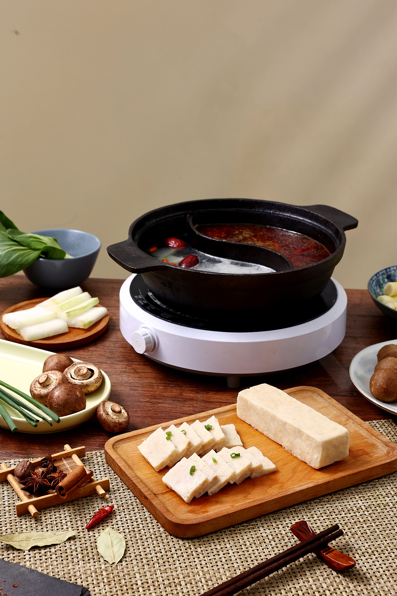 丸子拍摄 火锅场景 美食拍摄