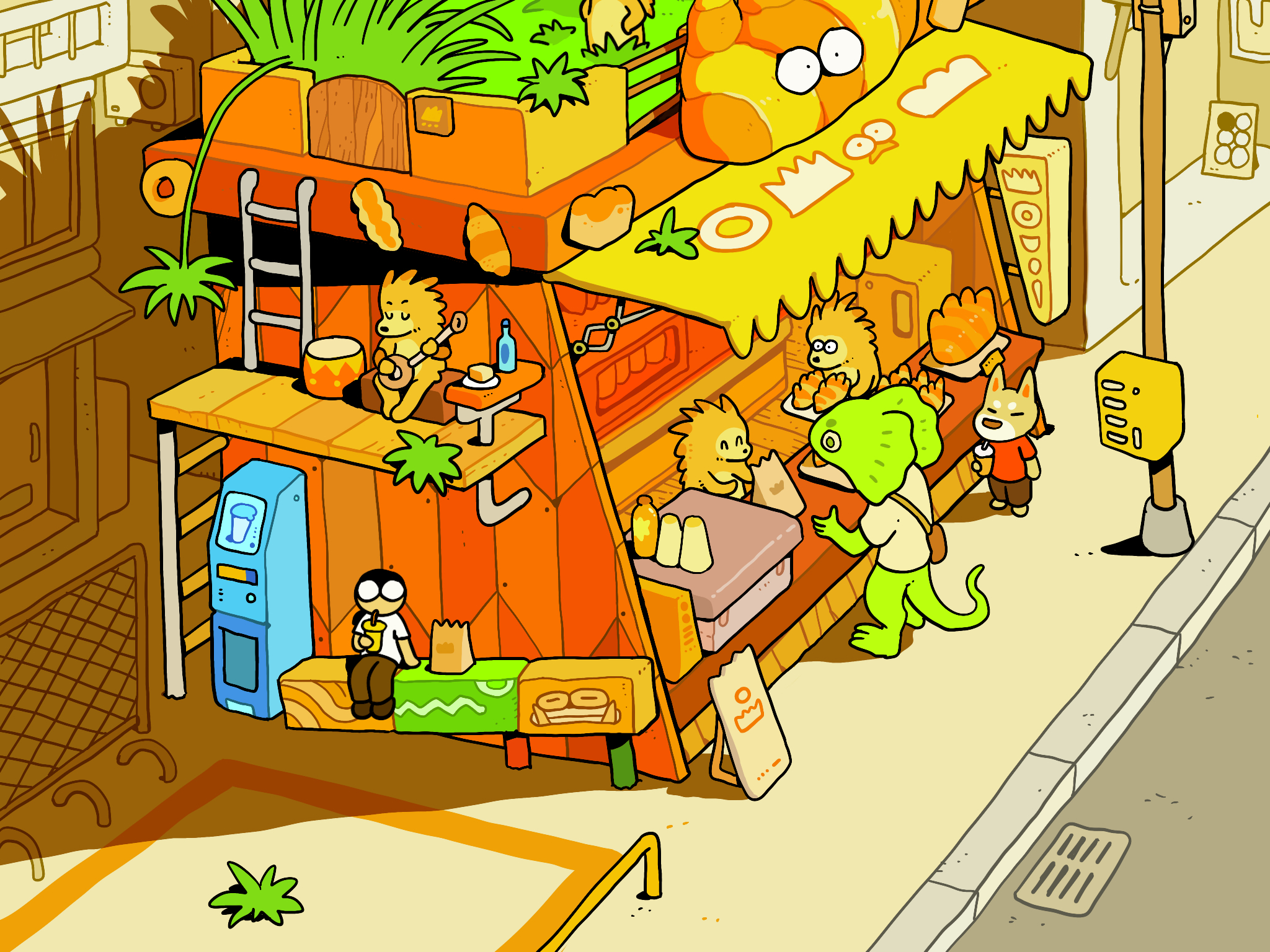 角落的小屋