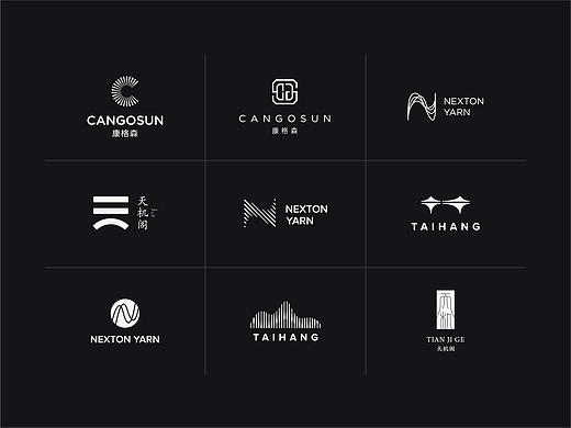Logo Logo设计 文创品牌Logo 纺织行业Logo 矿泉水Logo