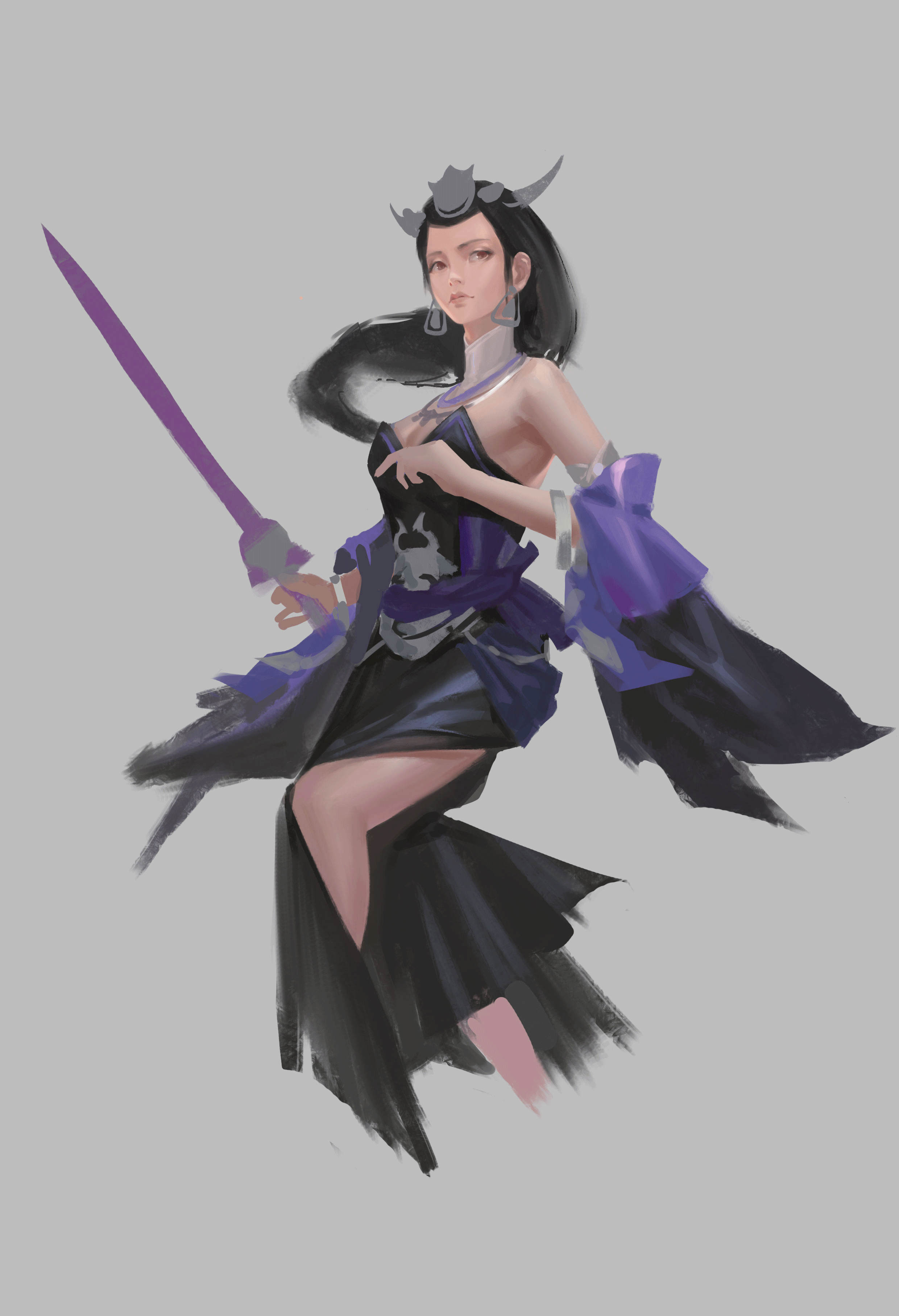 紫霞（图ZMzkyOTYwMzMy） - 游戏原画 - 站酷设计师三万ZK原创素材 - 站酷ZCOOL