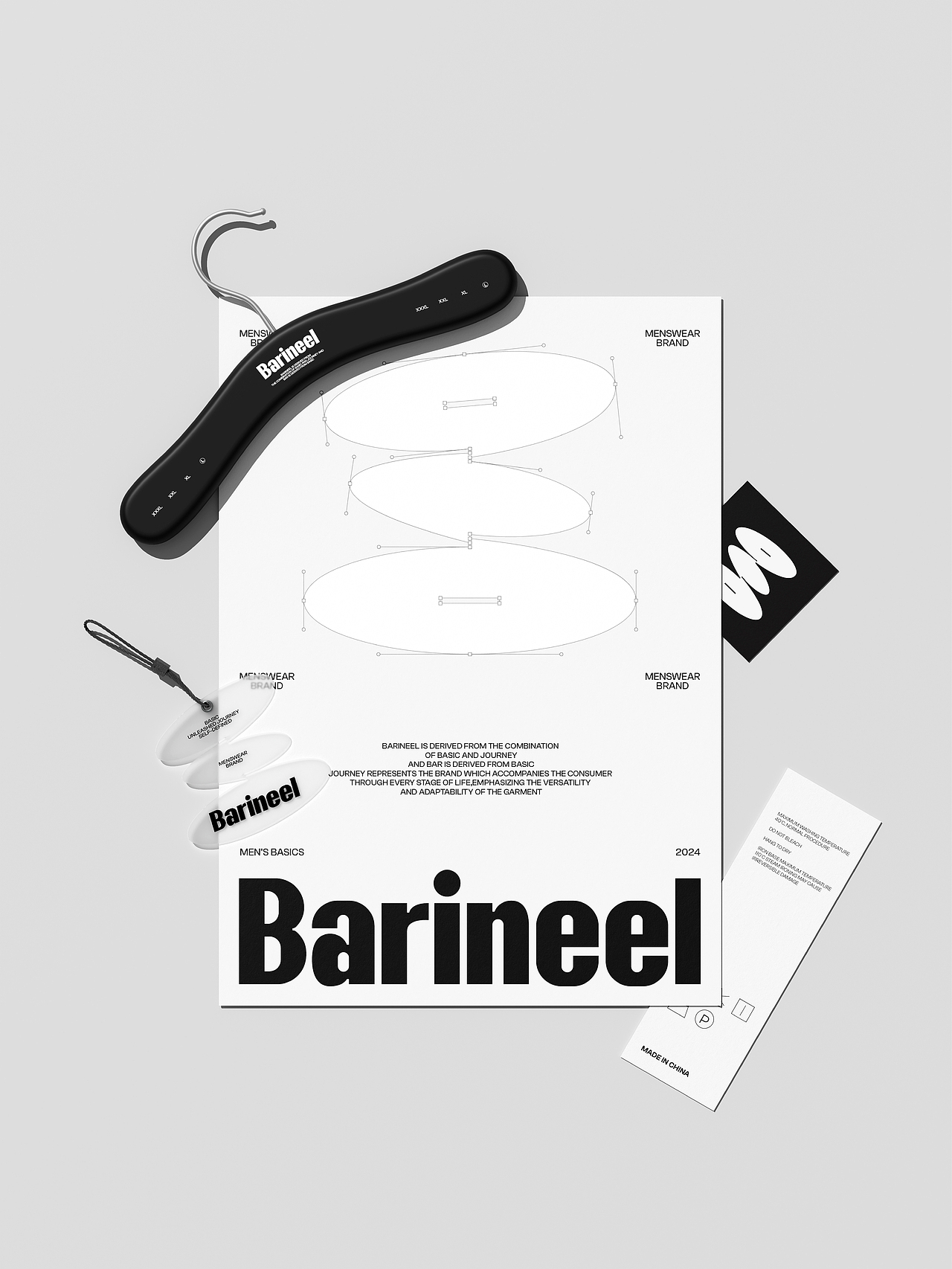 Barineel©服装品牌设计（图ZMzkyOTYxNDA0） - 品牌 - 站酷设计师大白菜Cab8age原创素材 - 站酷ZCOOL