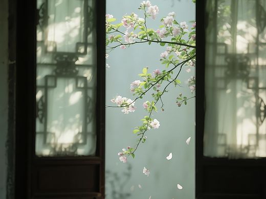 花窗-中式风骨里的优雅。