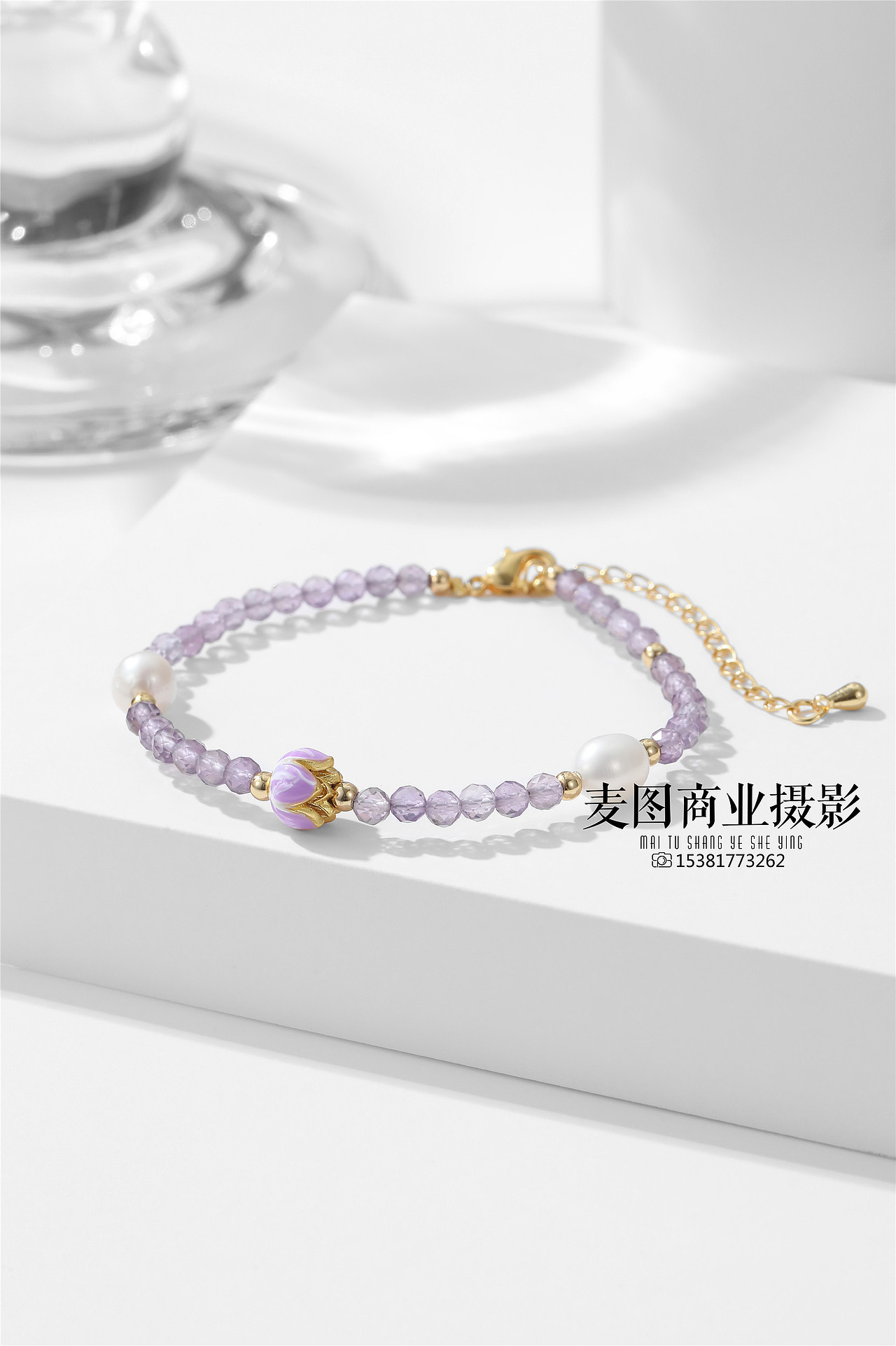 饰品静物拍摄 简约饰品手链拍摄 小清晰饰品手串拍照