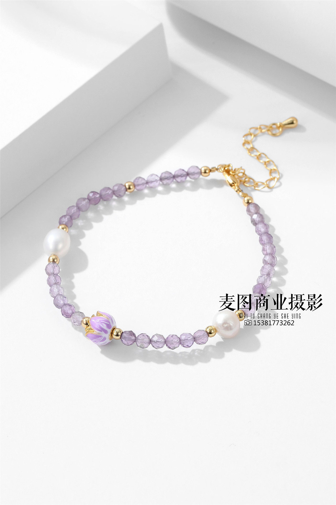 饰品静物拍摄 简约饰品手链拍摄 小清晰饰品手串拍照