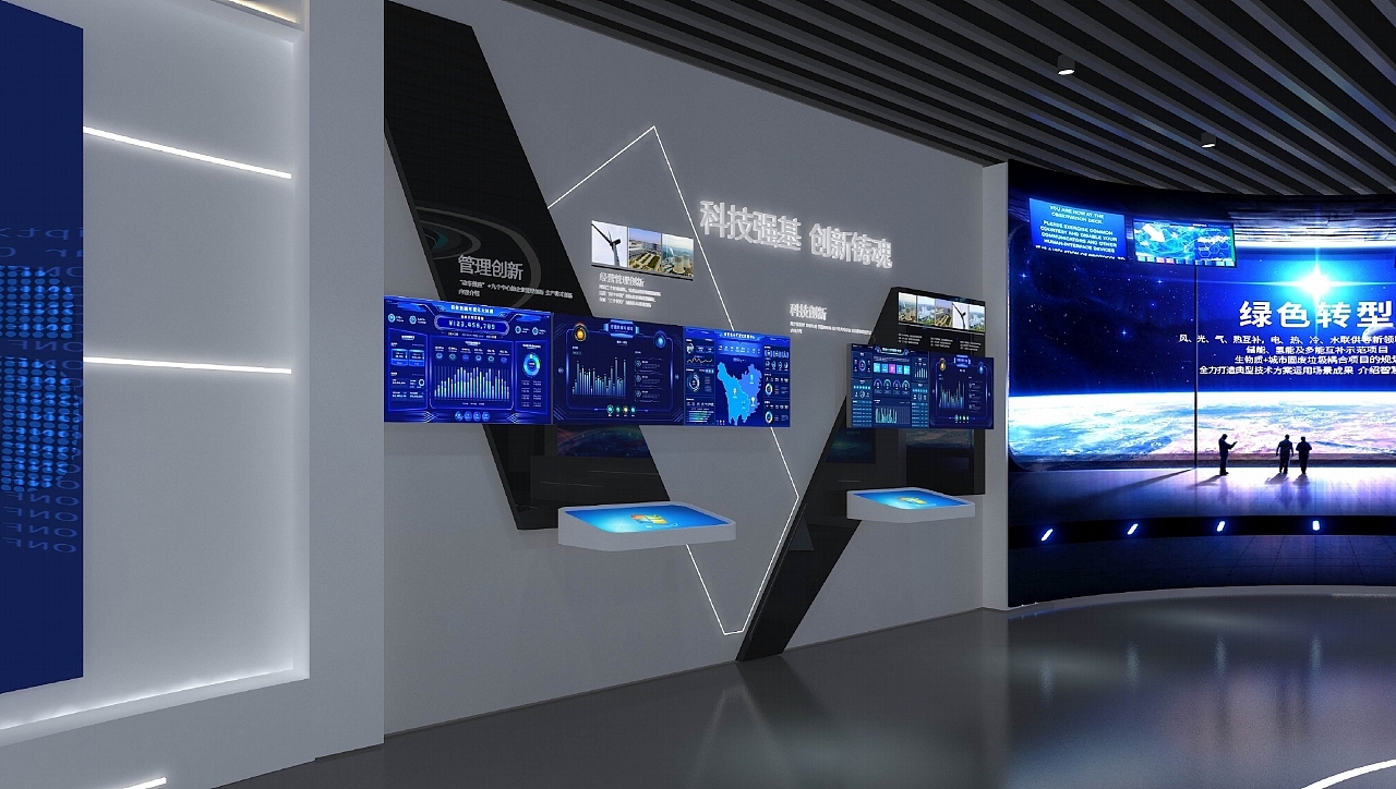 企业展厅，文化展厅，数字展厅（图ZMzkyOTcwMDcy） - 展陈设计 - 站酷设计师环艺设计集结原创素材 - 站酷ZCOOL