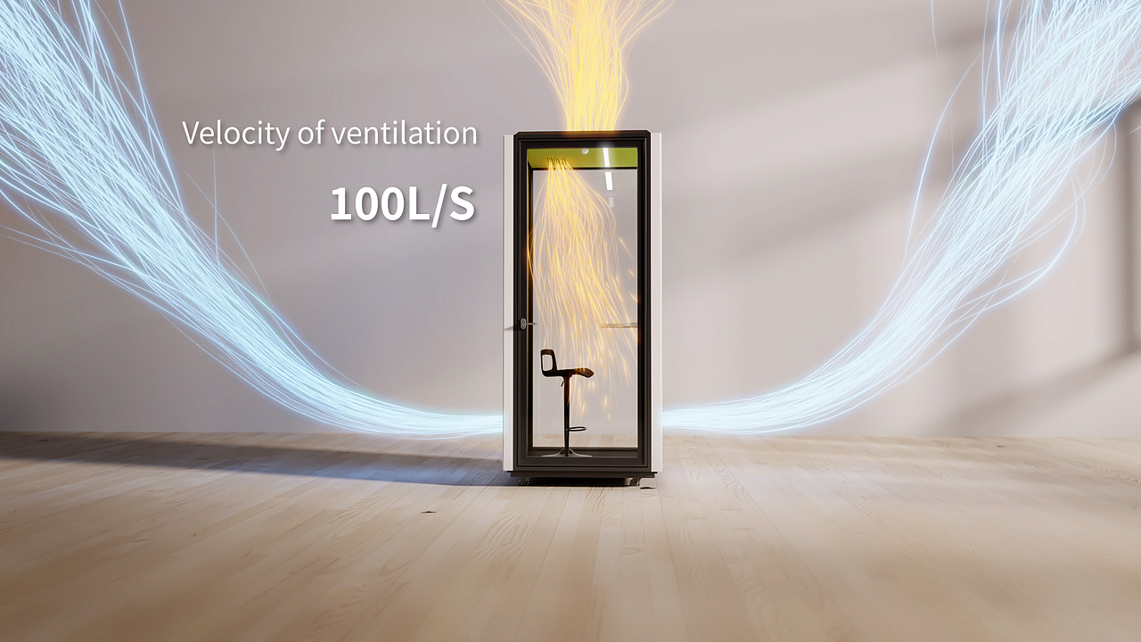 室内办公静音舱