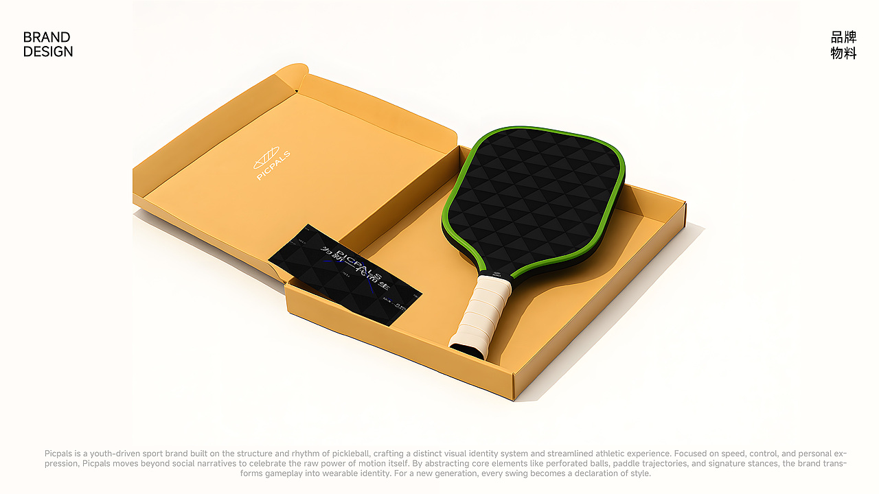 PICPALS-匹克球潮流运动品牌设计（图ZMzkyOTc3ODY0） - 品牌 - 站酷设计师一之月亮原创素材 - 站酷ZCOOL