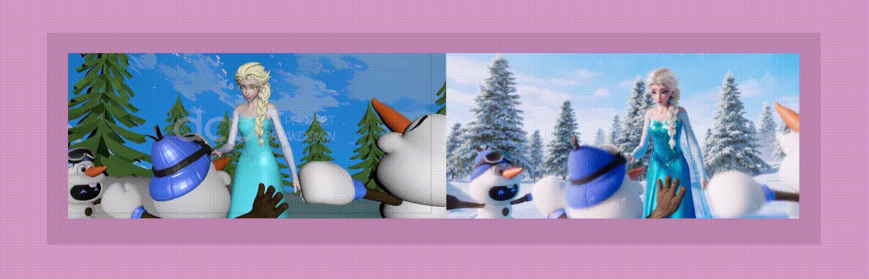 王者荣耀 × 冰雪奇缘联名CG