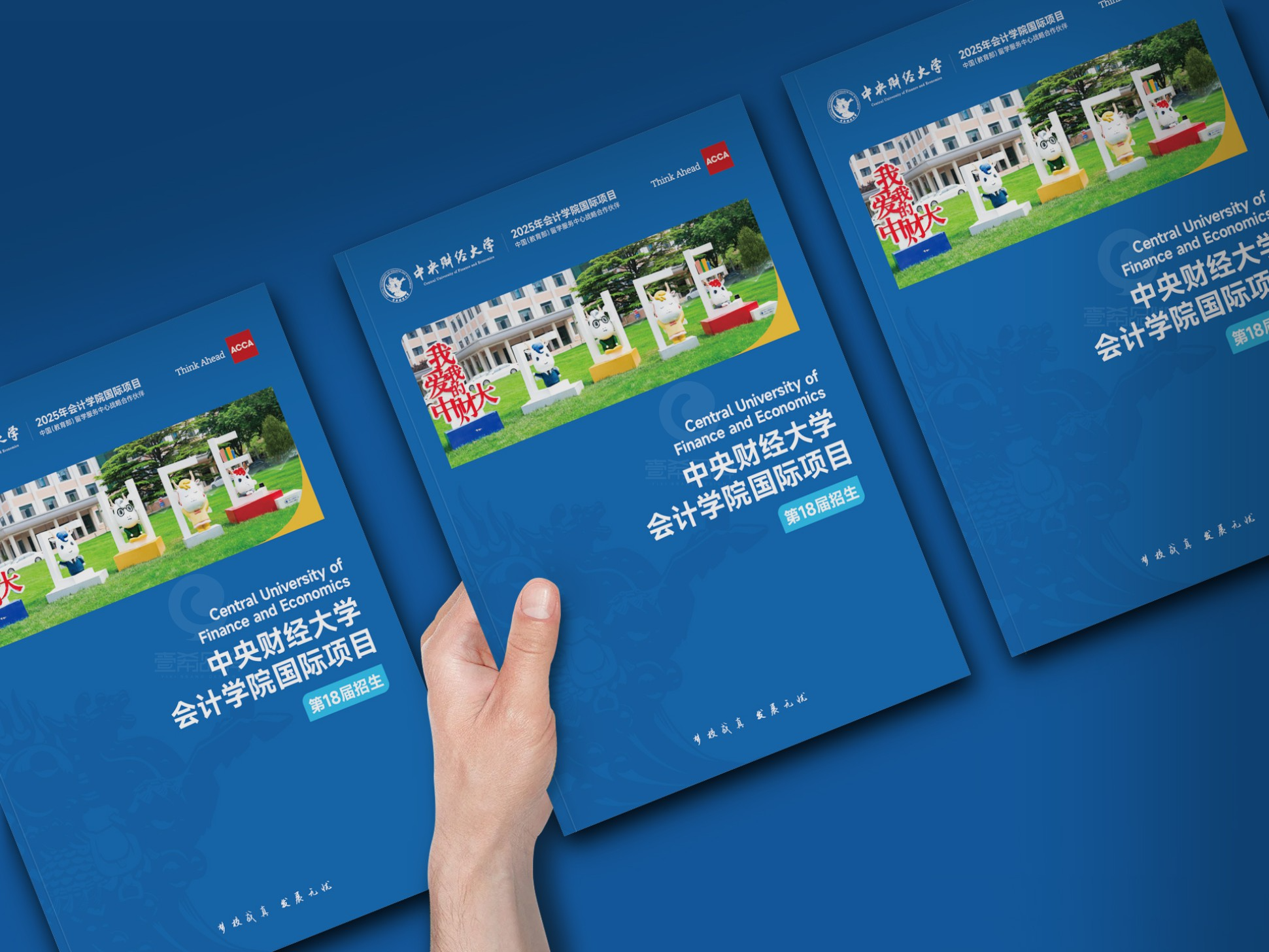 一希品牌设计---国际会计教育画册宣传册设计