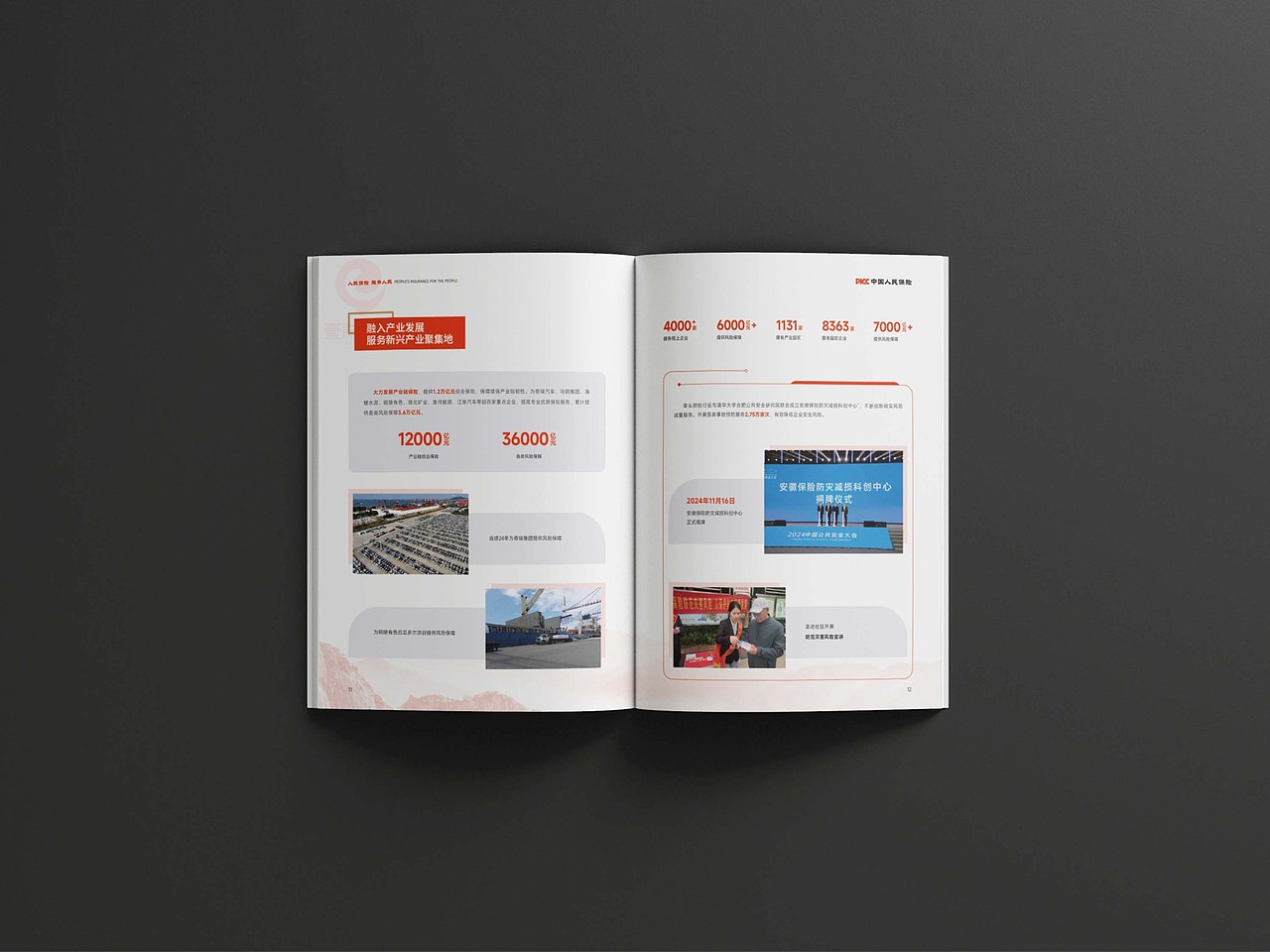 一希品牌设计---保险公司画册宣传册设计