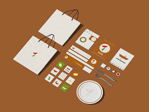DAILEAF/BRAND VISUAl DESIGN