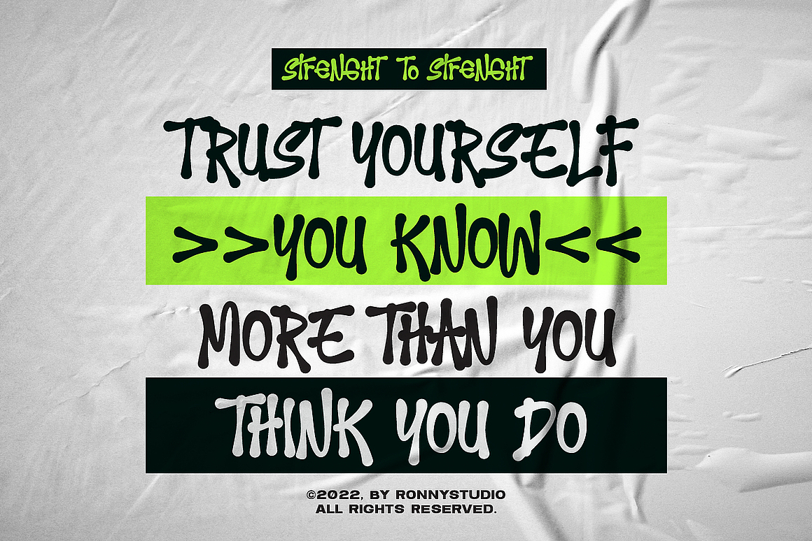 潮流街头嘻哈叛逆涂鸦海报服装封面标题手写英文字体（图ZMzkyOTg5MDI0） - 字体/字形 - 站酷设计师最西文集原创素材 - 站酷ZCOOL