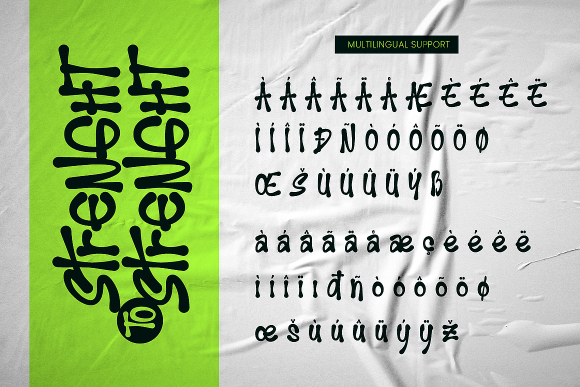 潮流街头嘻哈叛逆涂鸦海报服装封面标题手写英文字体（图ZMzkyOTg5MDUy） - 字体/字形 - 站酷设计师最西文集原创素材 - 站酷ZCOOL