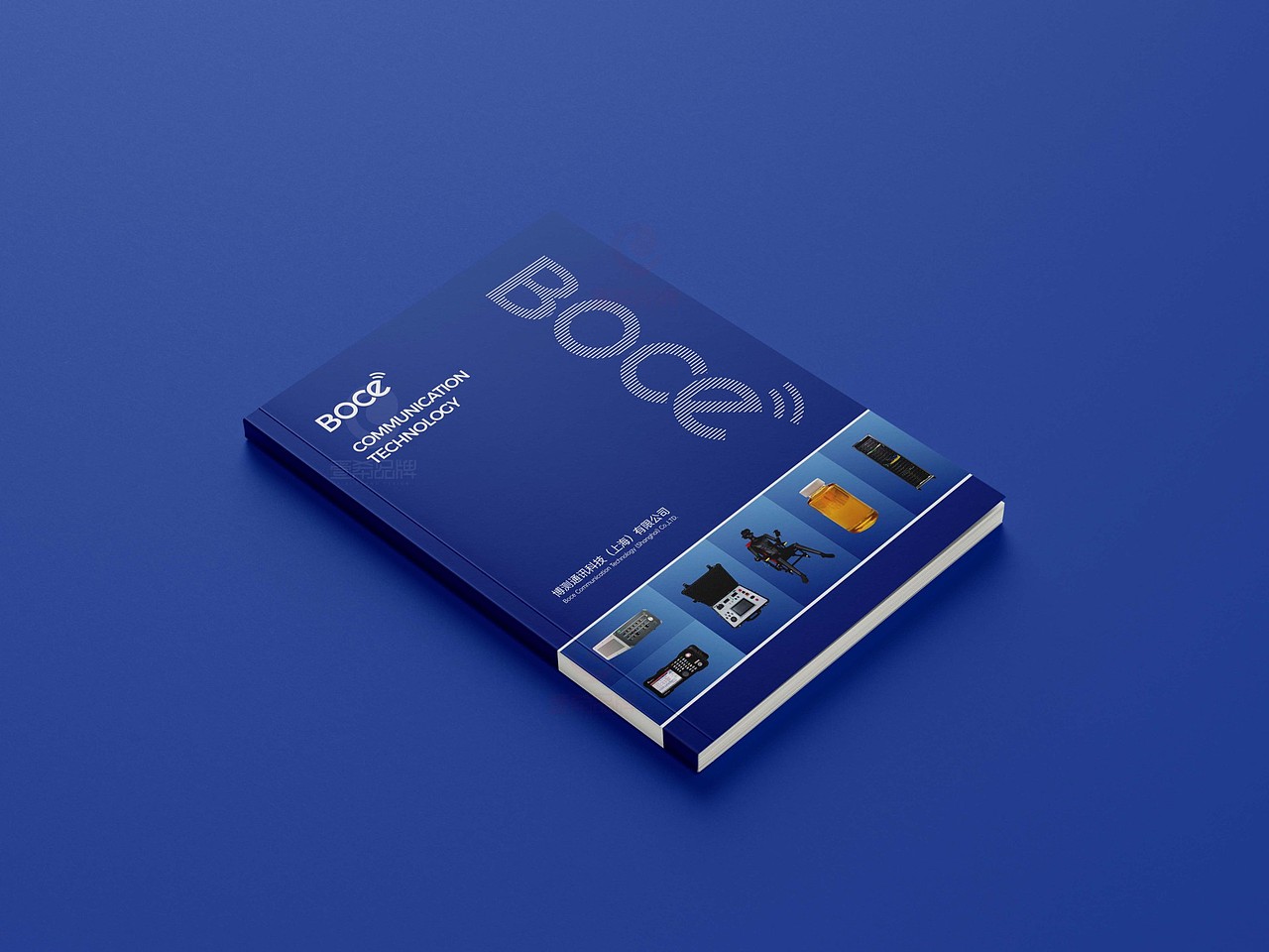 一希品牌设计---通信工程产品画册宣传册设计
