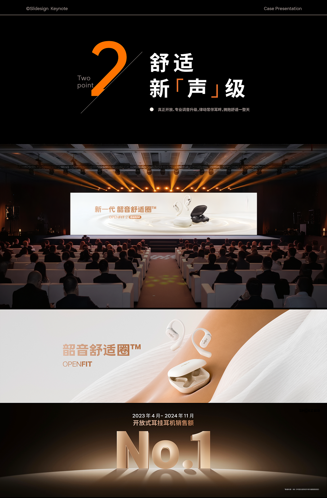 发布会 Keynote 全案|2025 Shokz韶音新声态发布会(图ZMzkyOTk3NzY0) - PPT/Keynote - 站酷设计师夺幕传媒原创素材 - 站酷ZCOOL