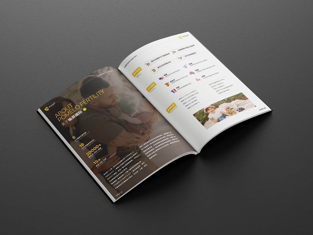 医疗类画册设计（图ZMzkyOTk4NTg4） - 书籍/画册 - 站酷设计师言色Yan原创素材 - 站酷ZCOOL