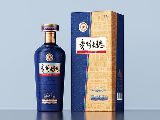 贵州大曲80年代焕新上市（个人主页-ZNzIxNzMwODA=） - 包装 - 站酷设计师myc2992原创素材 - 站酷ZCOOL