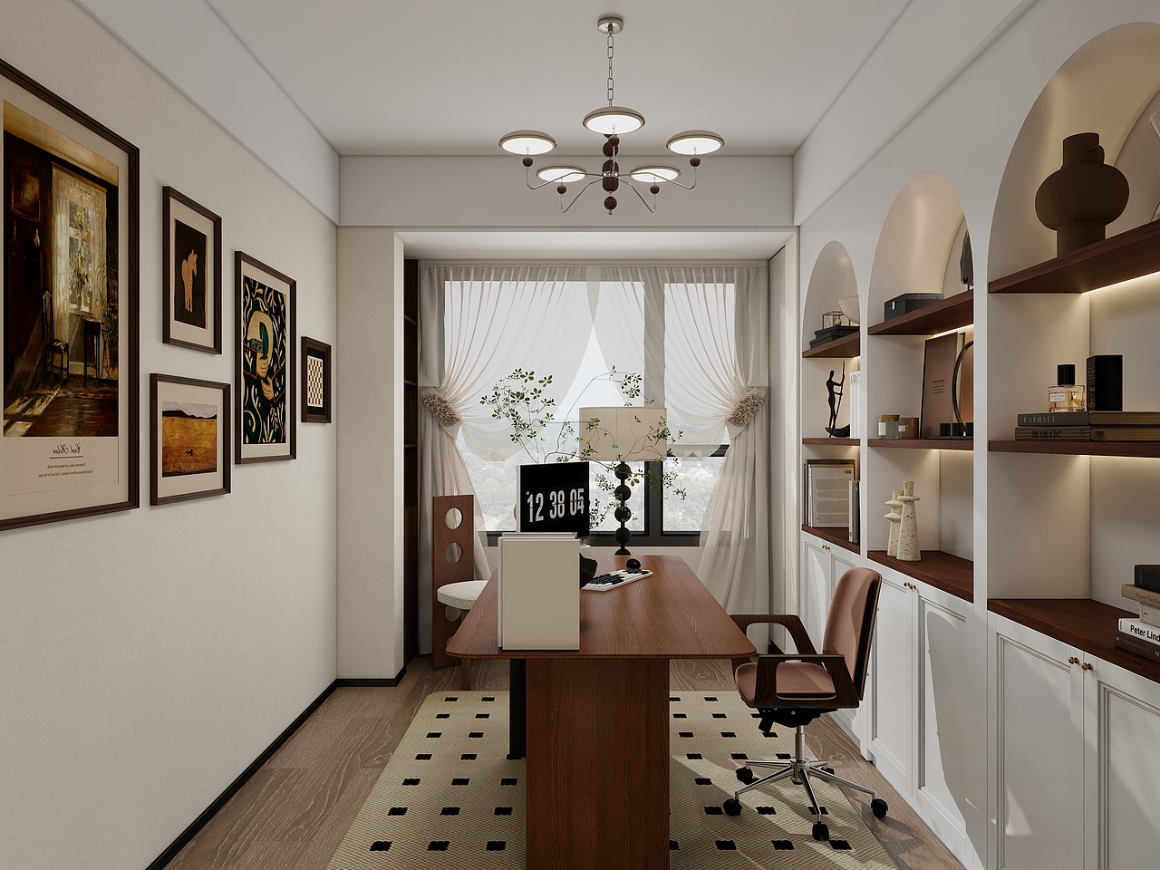 法式中古风～143平米（图ZMzkzMDA5NDg0） - 家装设计 - 站酷设计师Eva羡月原创素材 - 站酷ZCOOL