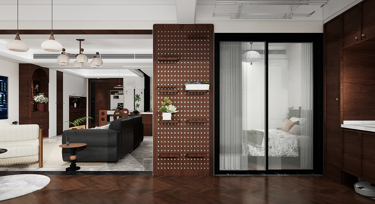 法式中古风～143平米（图ZMzkzMDA5NTA0） - 家装设计 - 站酷设计师Eva羡月原创素材 - 站酷ZCOOL