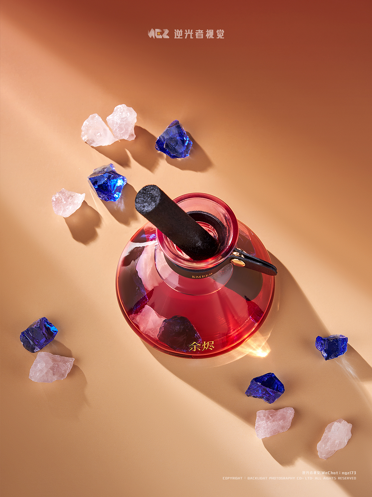 无火香薰静物摄影/树派/逆光者视觉