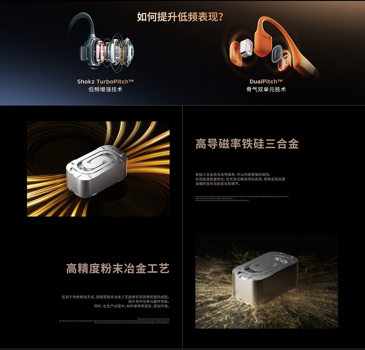 发布会 Keynote 全案|2025 Shokz韶音新声态发布会(图ZMzkzMDIwNTc2) - PPT/Keynote - 站酷设计师夺幕传媒原创素材 - 站酷ZCOOL