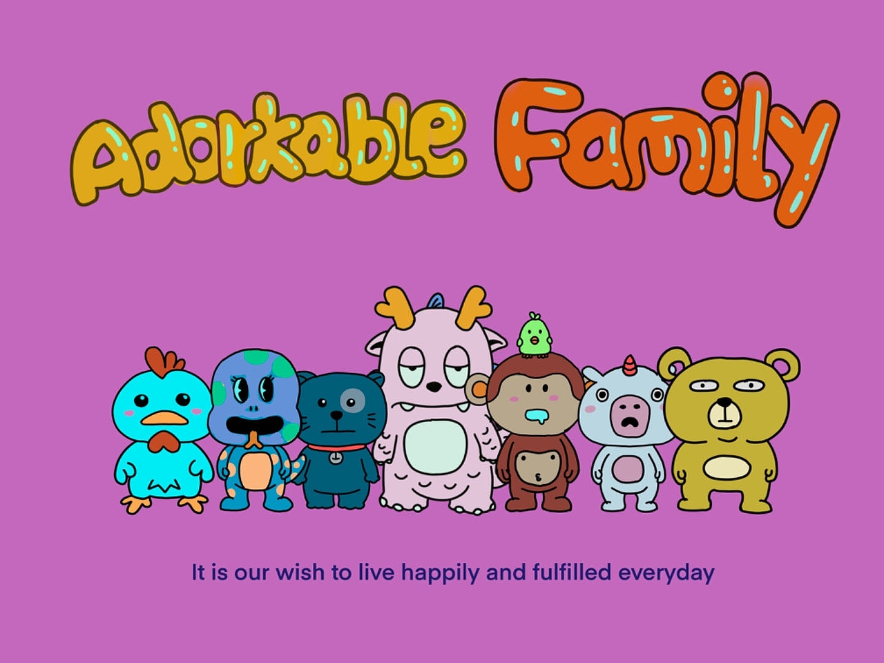 个人IP设计系列插画