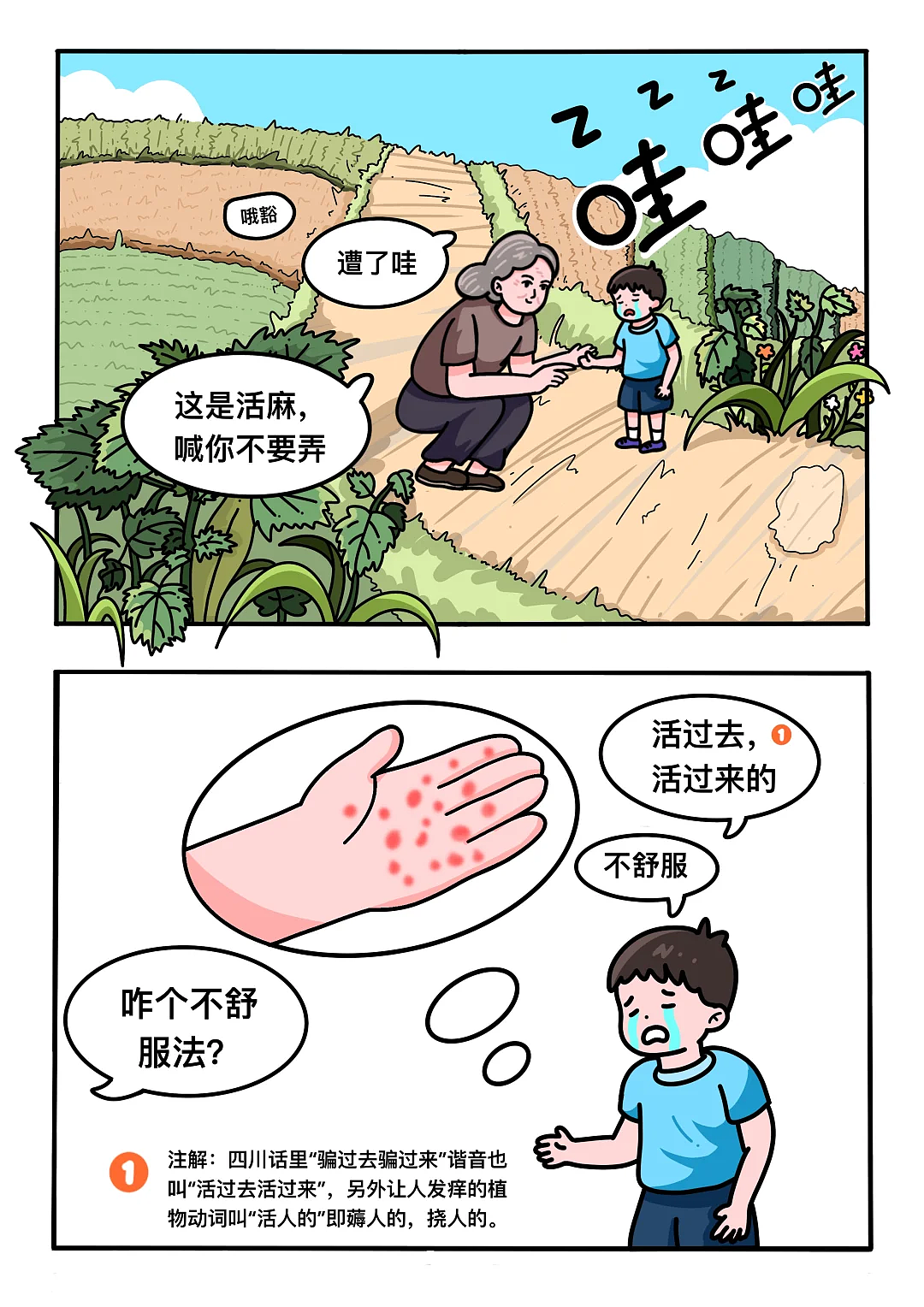 四川小孩的一身反骨-漫画（图ZMzkzMDI4ODU2） - 短篇/格漫 - 站酷设计师张木楊原创素材 - 站酷ZCOOL