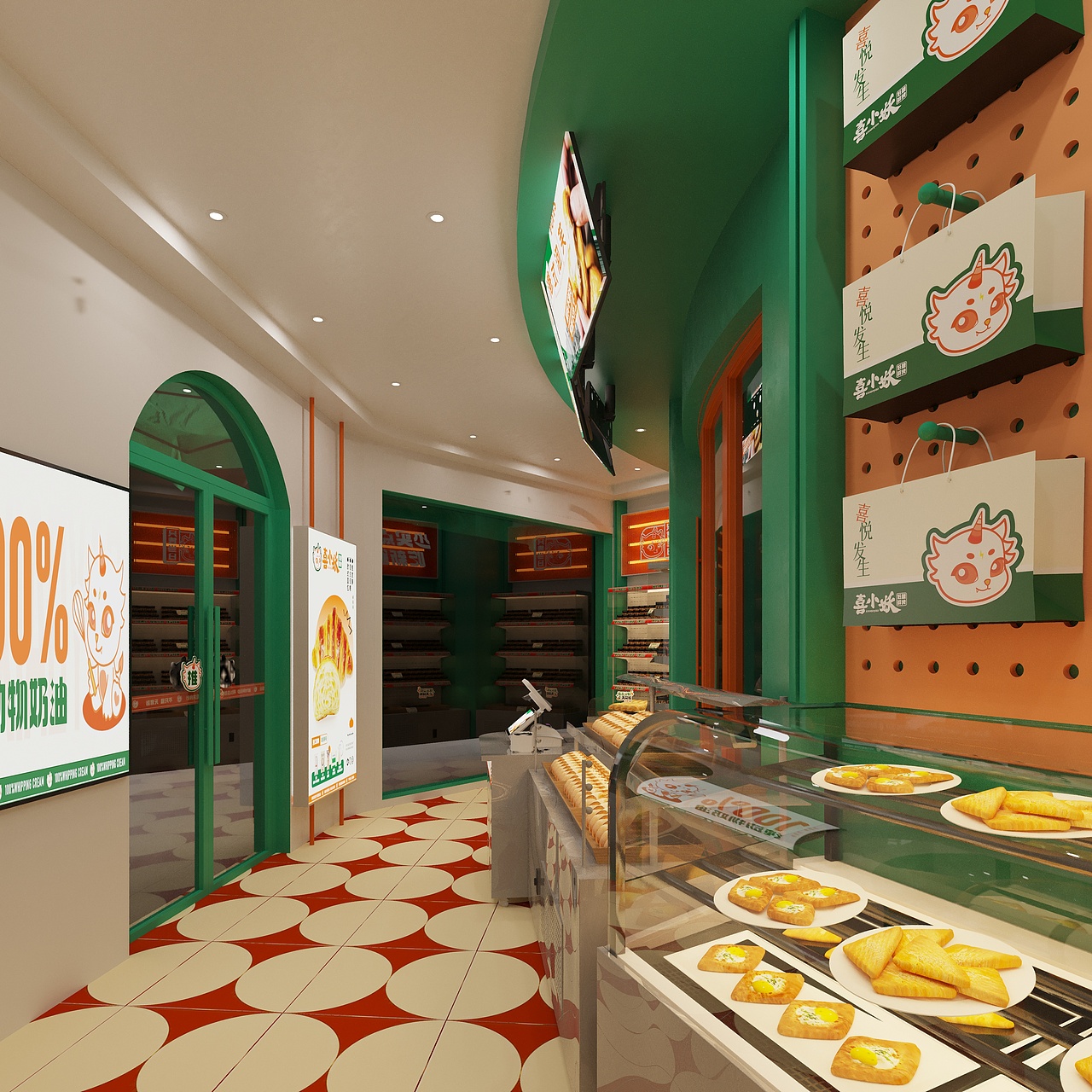 面包店空间设计-合集
